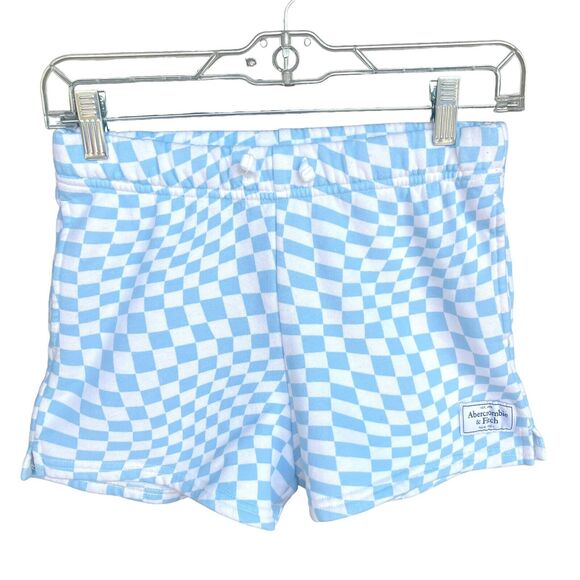 Abercrombie & Fitch Other - Abercrombie Kids Shorts Girls 11/12 Checkered Skater Drawstring Sweat Shorts